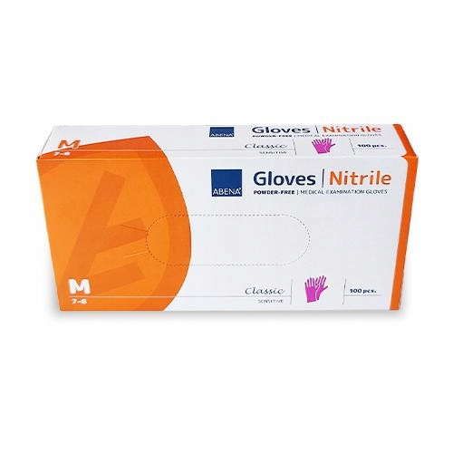  Abena disposable nitrile gloves size M 100 pcs.