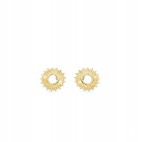  Gold-plated sun earrings ANIA KRUK