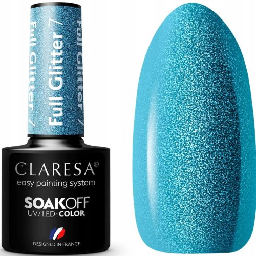  Claresa Full Glitter 7 5g Hybrid Color Nail Polish