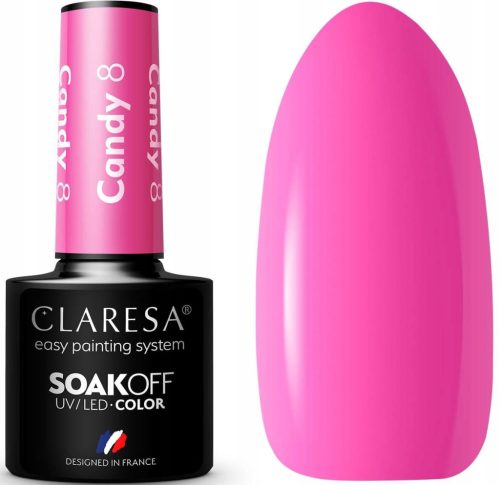  Claresa Hybrid Nail Polish Color Candy 8