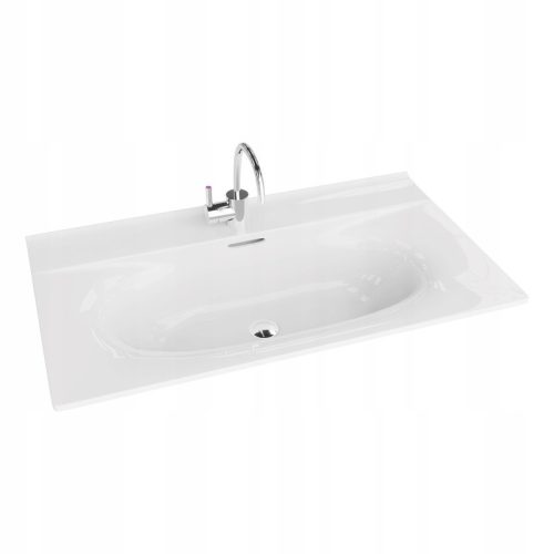 Lavita KOLORADO 80 rectangular washbasin, recessed into the worktop