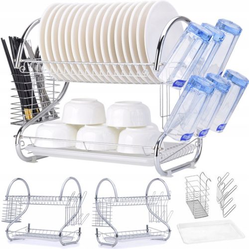  DOUBLE-LEVEL STANDARD DISH DRYERS