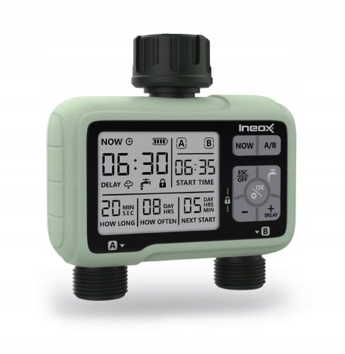  Ineox SN-02 Dual Water Timer Irrigation Control