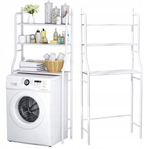 Bathroom Washing Machine Cabinet, Shelf, Bookcase, 3 Shelves