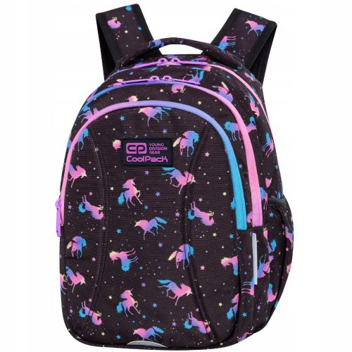  School backpack with multiple compartments Coolpack C48234 Joy S Dark Unicorn 21 years old