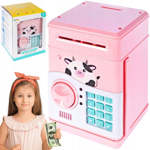  Pink Piggy Bank Safe Fudge