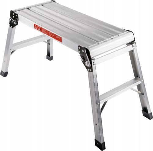 Higher ladder 2.5 m aluminum up to 150 kg