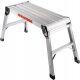 Higher ladder 2.5 m aluminum up to 150 kg