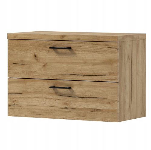 ADK Meble Luna washbasin base cabinet 80.5 x 40.5 x 53.6 cm Craft Oak Gold