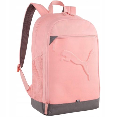  Puma Multi-Compartment School Backpack, Pink, Grey and Silver, 26L