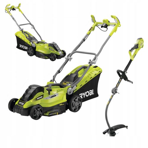 Electric Lawn Mowers - Ryobi 1500 W Electric Lawn Mower 45 l