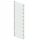  Bathroom radiator white decorative 180x50 Iris