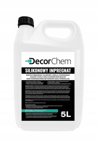 SILICONE IMPREGNATING AGENT FOR CLINKER CONCRETE 5L