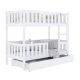  AJKmeble BOBO 11 bed 84 x 164 cm white