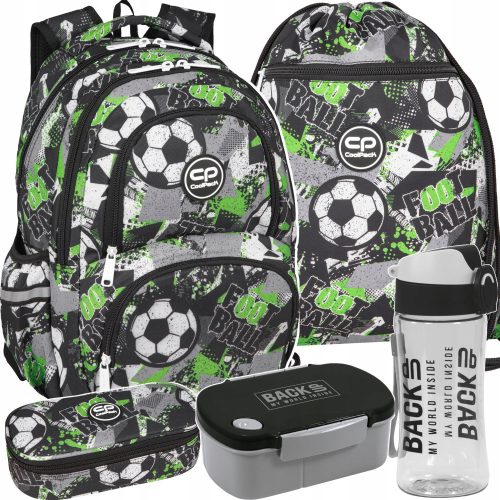  SCHOOL BACKPACK COOLPACK THERMAL FOOTBALL BAG