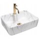 Rea Kelly rectangular countertop washbasin