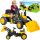  MalPlay Children's Tractor Black, Yellow