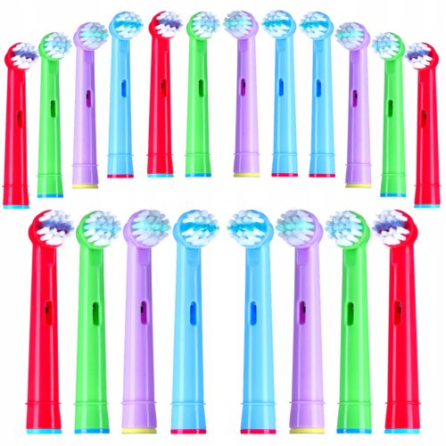  Children's heads for the Oral-B toothbrush set