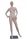 Full-body mannequin for women in beige