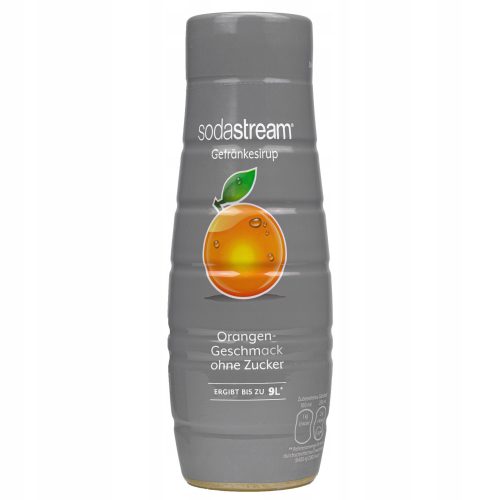  Syrup for SodaStream Orange sugar-free carbonator 440 ml