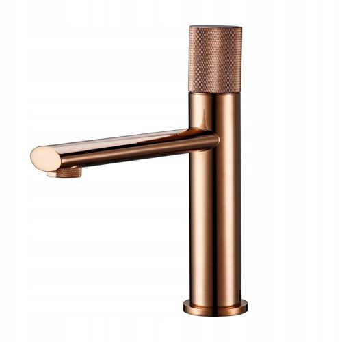 CHDE pedestal washbasin faucet, copper