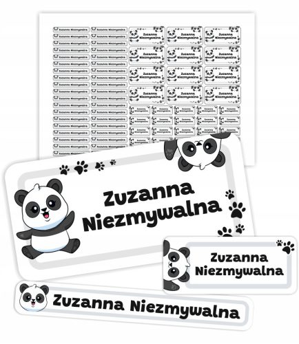  Name stickers for a child from SchoolStickers