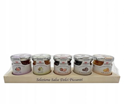  Brezzo Gift Set of 5 Spicy Sweet Sauces