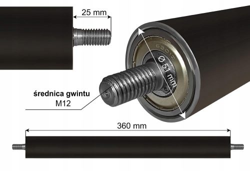 Metal-Kolor Roller 360 Transportroller