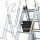  Drabest aluminum ladder 3 x 12 up to 150 kg