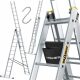  Drabest aluminum ladder 3 x 12 up to 150 kg