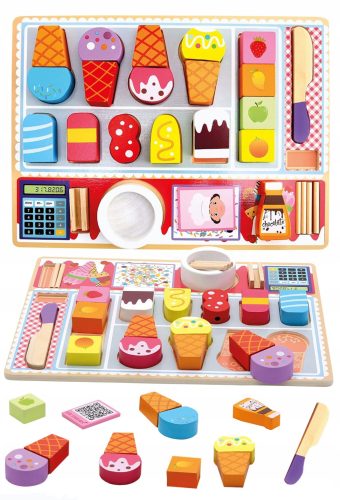  Aig wooden ice cream shop set