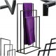 Freestanding Bar DesigM, black