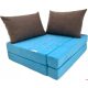  Folding tourist mattress, armchair 160x80x12