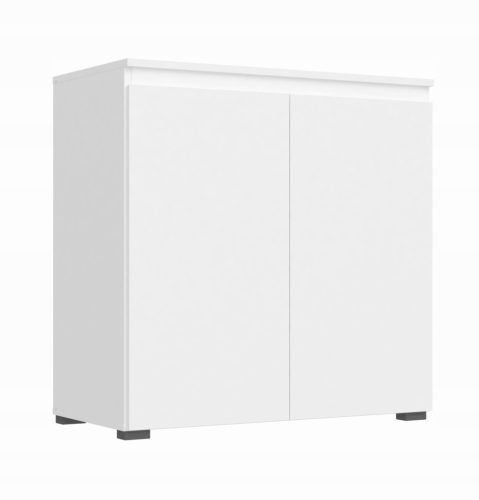  Intermeble VEJLE Chest of drawers 80 x 40 x 80 cm matt white