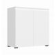  Intermeble VEJLE Chest of drawers 80 x 40 x 80 cm matt white
