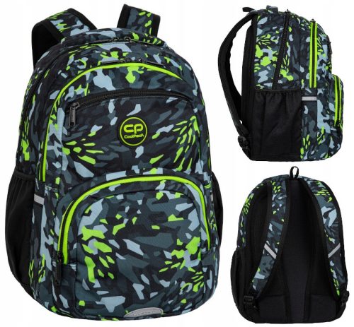 Durable Multi-Compartment School Backpack by CoolPack - A4 Compatible, Key Hanger Included