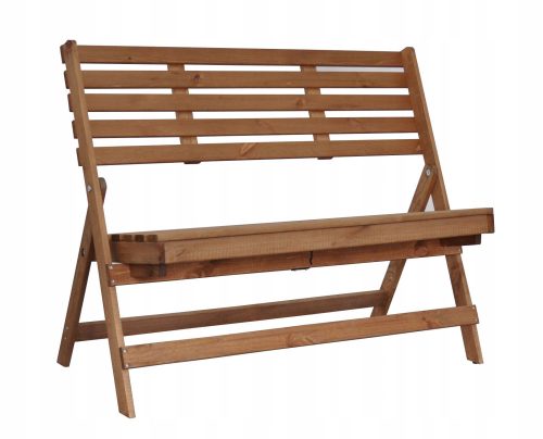 Benches for garden and terrace Wooden bench with backrest 400 x 1040 cm