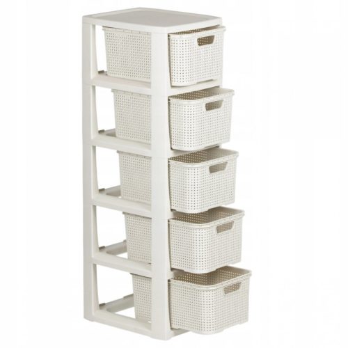  BranQ bathroom shelf white 29.5 x 24 x 80 cm