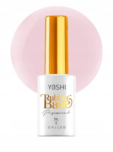  Yoshi Rubber Base No6 UV Hybrid Varnish Rubber Base 10ml SEOL