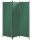  wall unit, 3 panels, green