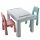  Tega Baby Multifun 1+2 Set, Grey, Pink and Turquoise