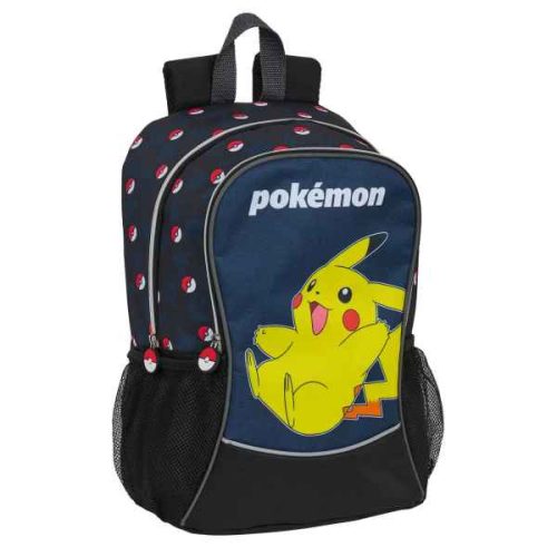 Pokémon Pokeball School Backpack - Blue/Black - Catch All Adventures!