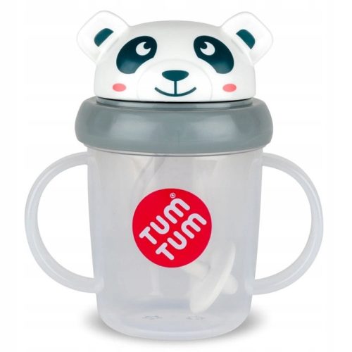  Tum Tum Panda Pip Bottle with Straw – Series 3.