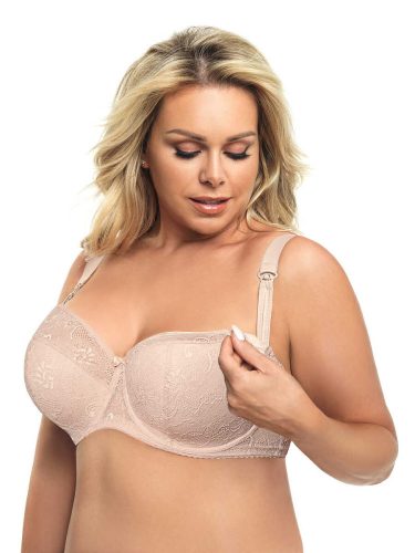  Semi-padded Gorsenia bra, beige Intimo MEY, size 80D