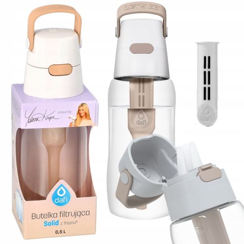  Dafi Solid filter bottle 0.5 l beige/brown