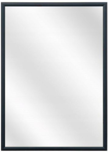 Bathroom mirror Mavanti wall mirror, rectangular, metal frame, 700 x 1000 mm