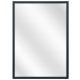 Bathroom mirror Mavanti wall mirror, rectangular, metal frame, 700 x 1000 mm