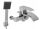 Single-lever wall-mounted bath and shower faucet Estiva, chrome