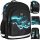  Starpak Multi-Compartment School Backpack, Black, Blue Shades, 23 Years Old