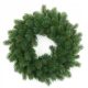  Artificial green PE wreath, 40 cm